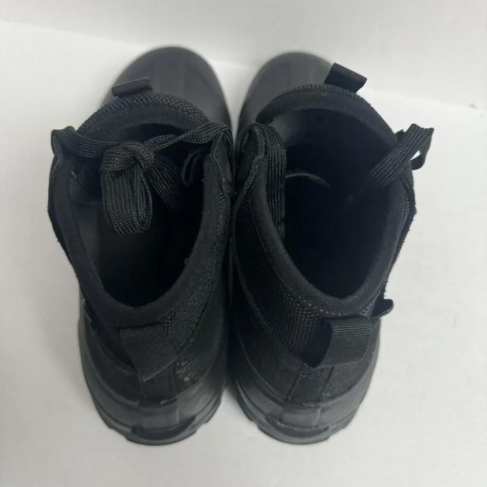 Bogs Mens Casual Lace Boot Black Size 10 M